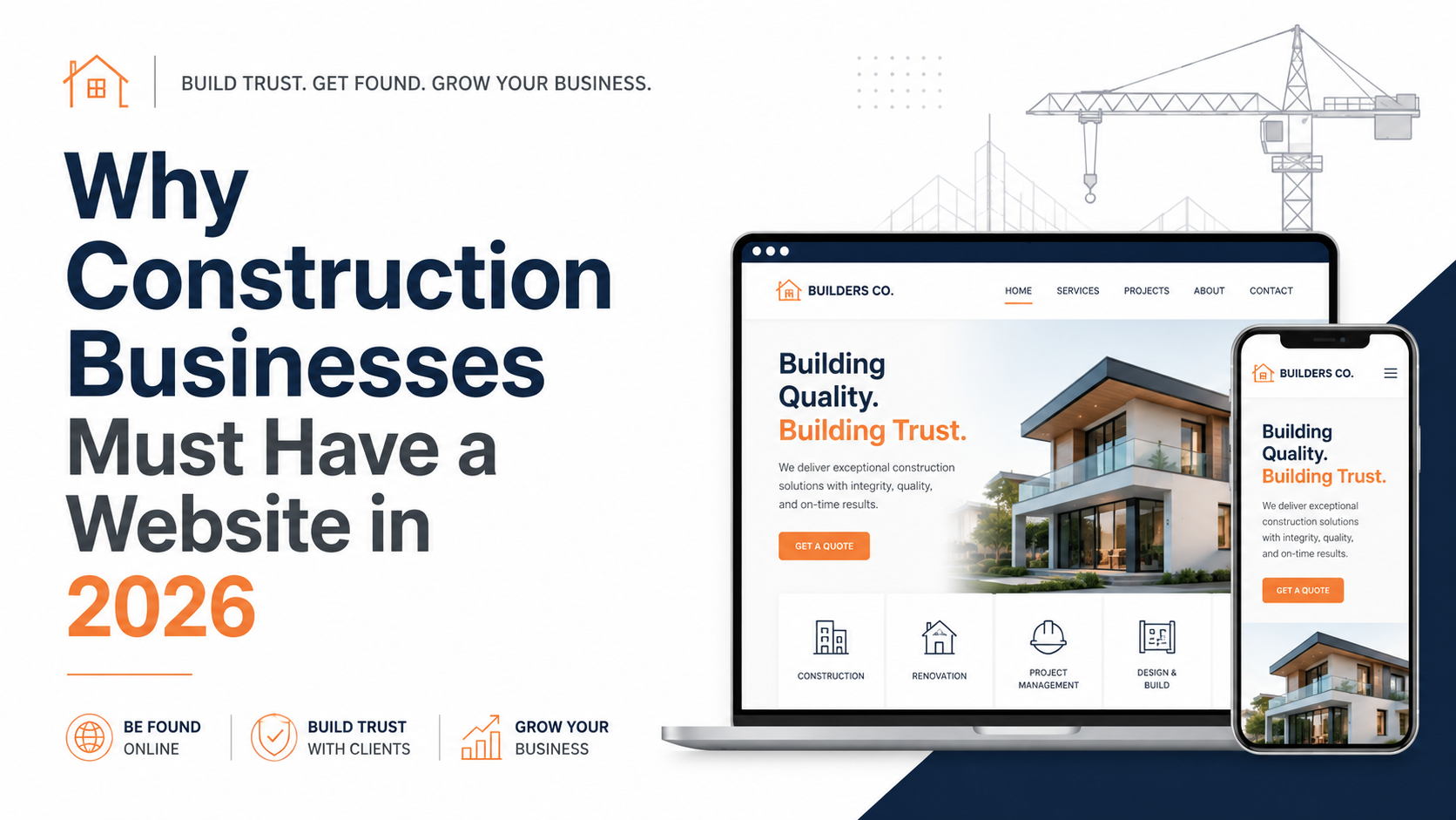 Construction Company Must Have a Website in 2026