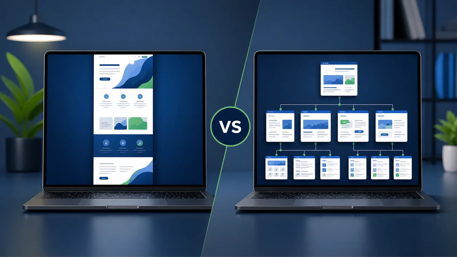 One-Page vs Multi-Page Business Websites: Features, Benefits, and Costs
