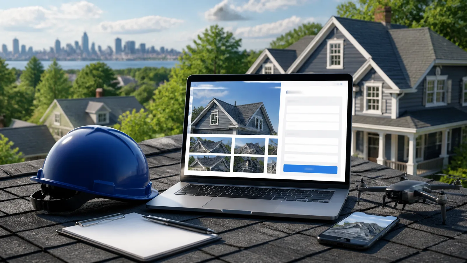 New Jersey Roofing Company Website: Inspections, Storm Leads, and Quotes