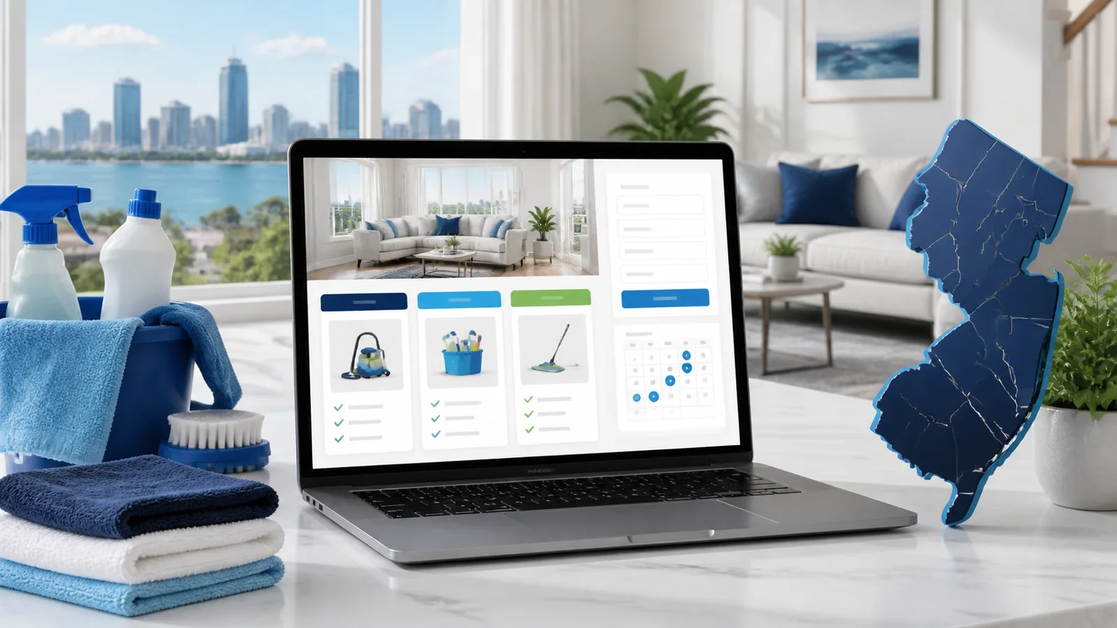 New Jersey Cleaning Service Website: Win Recurring Home and Office Clients