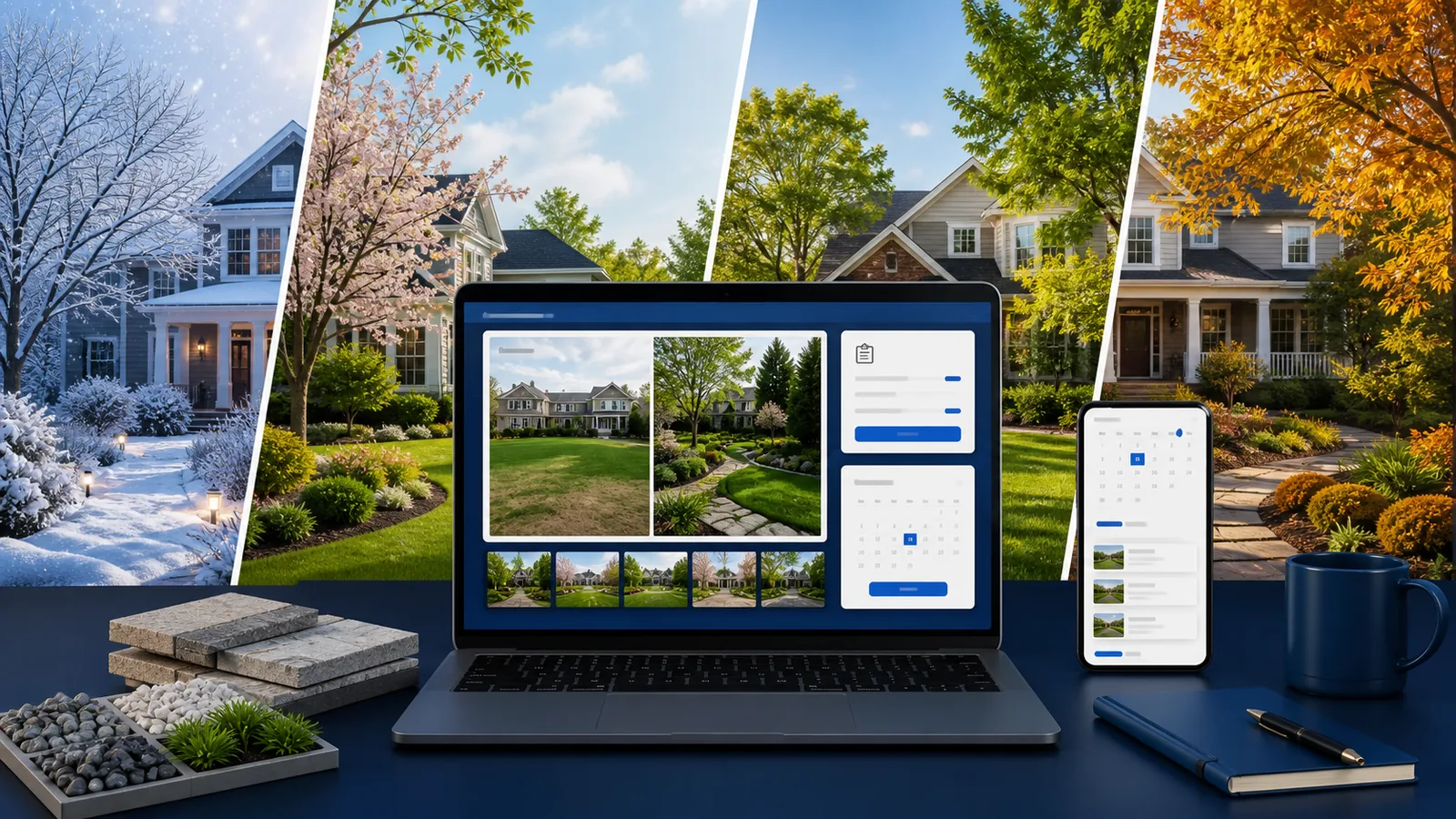 New Jersey Landscaping Website: Seasonal Leads, Galleries, and Estimates