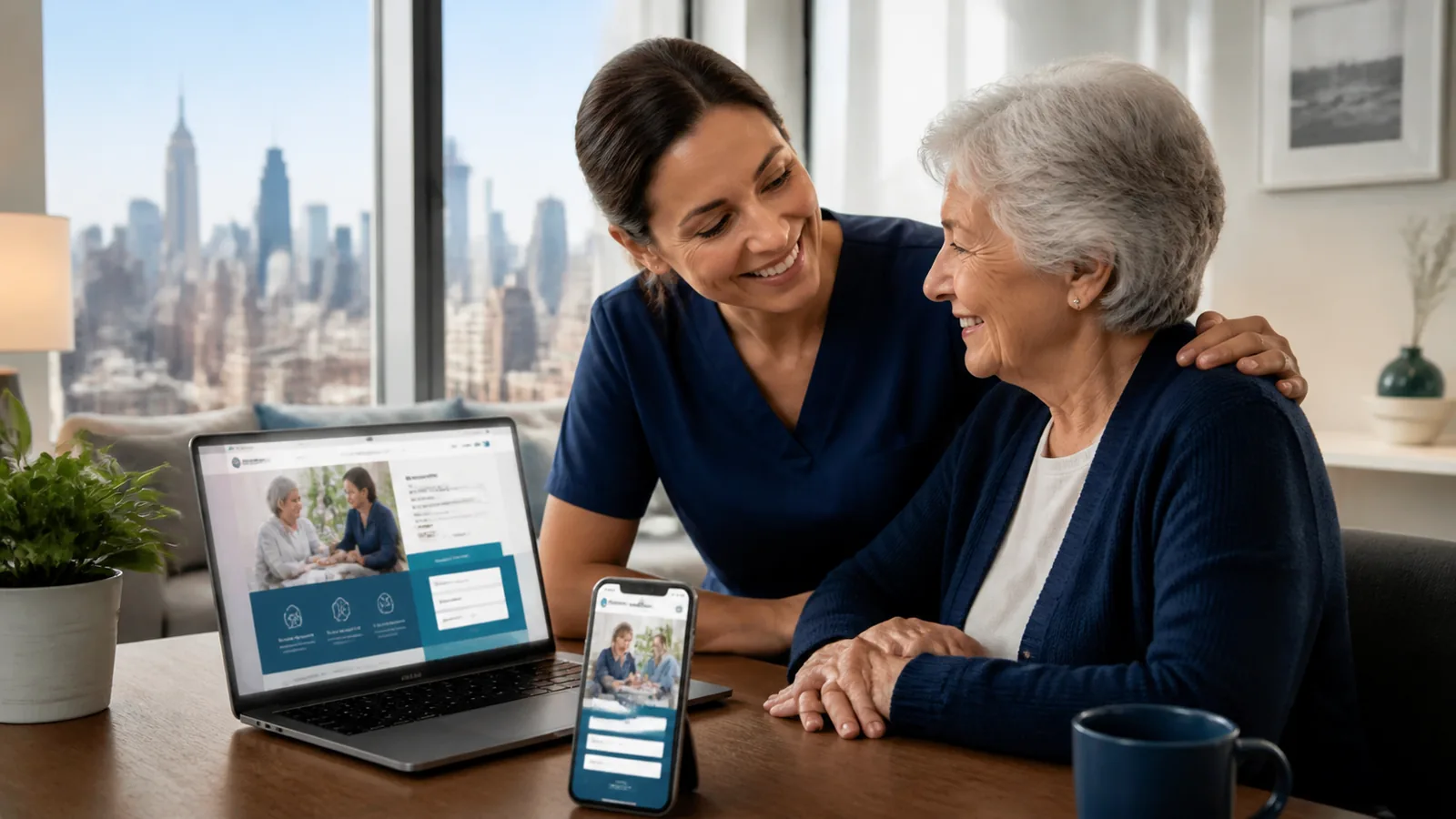 New York Home Care Company Website: Trust, Consultations, and Family Enquiries