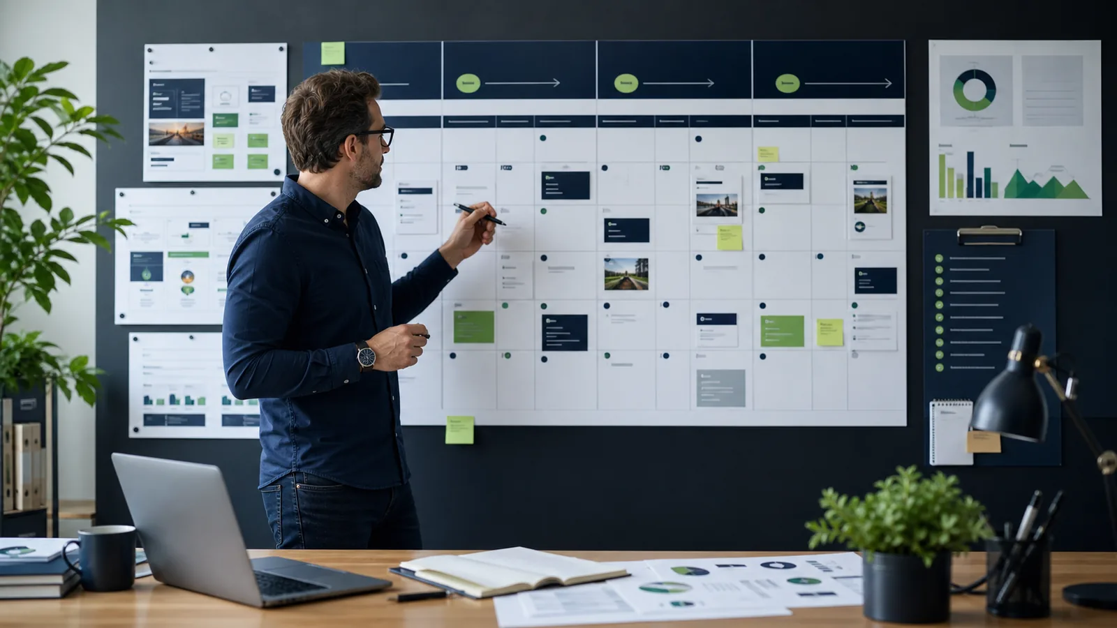30-Day New Business Marketing and Website Launch Plan