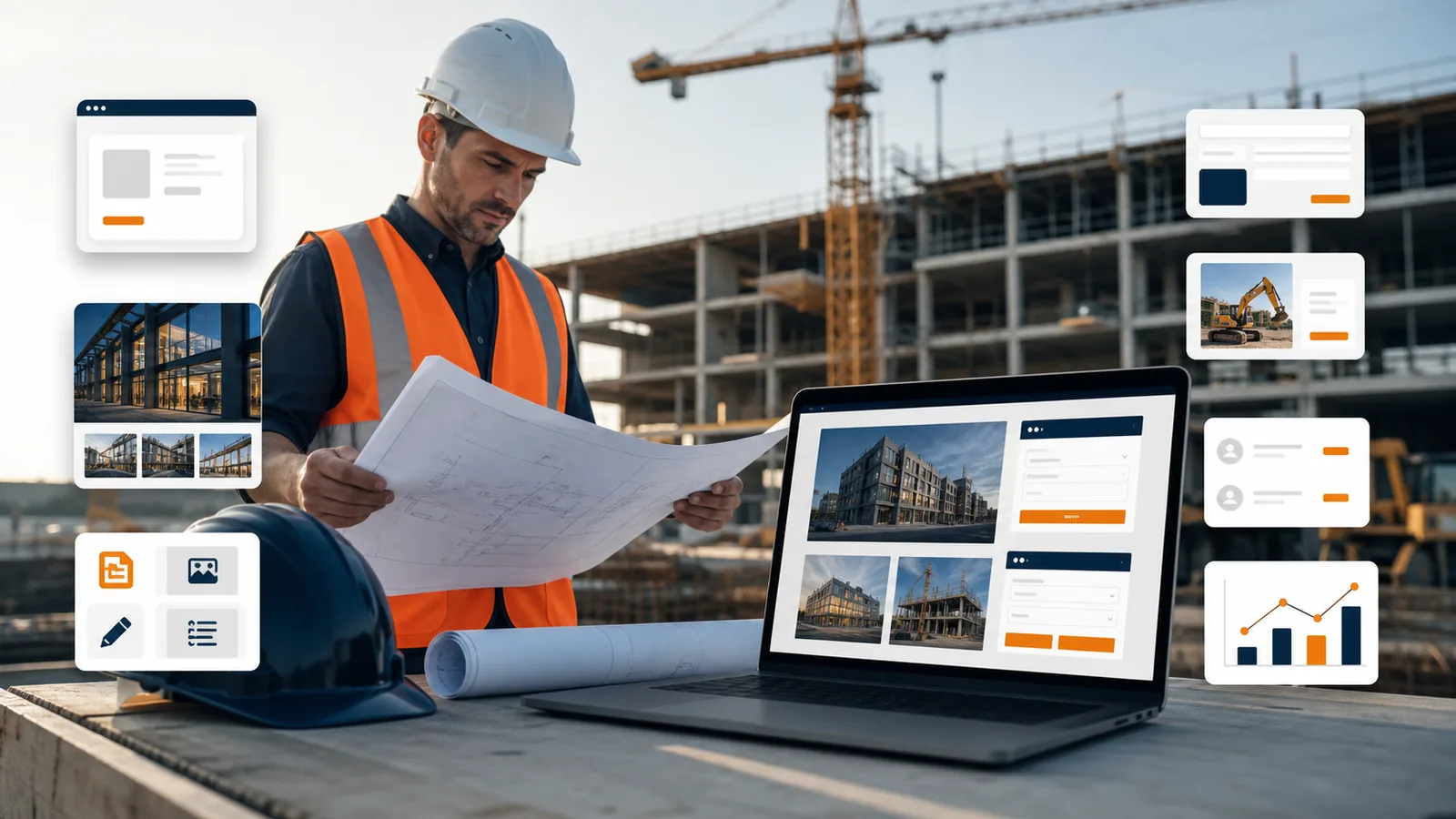 Construction Company Website Cost: Pages, Projects, and Lead Features