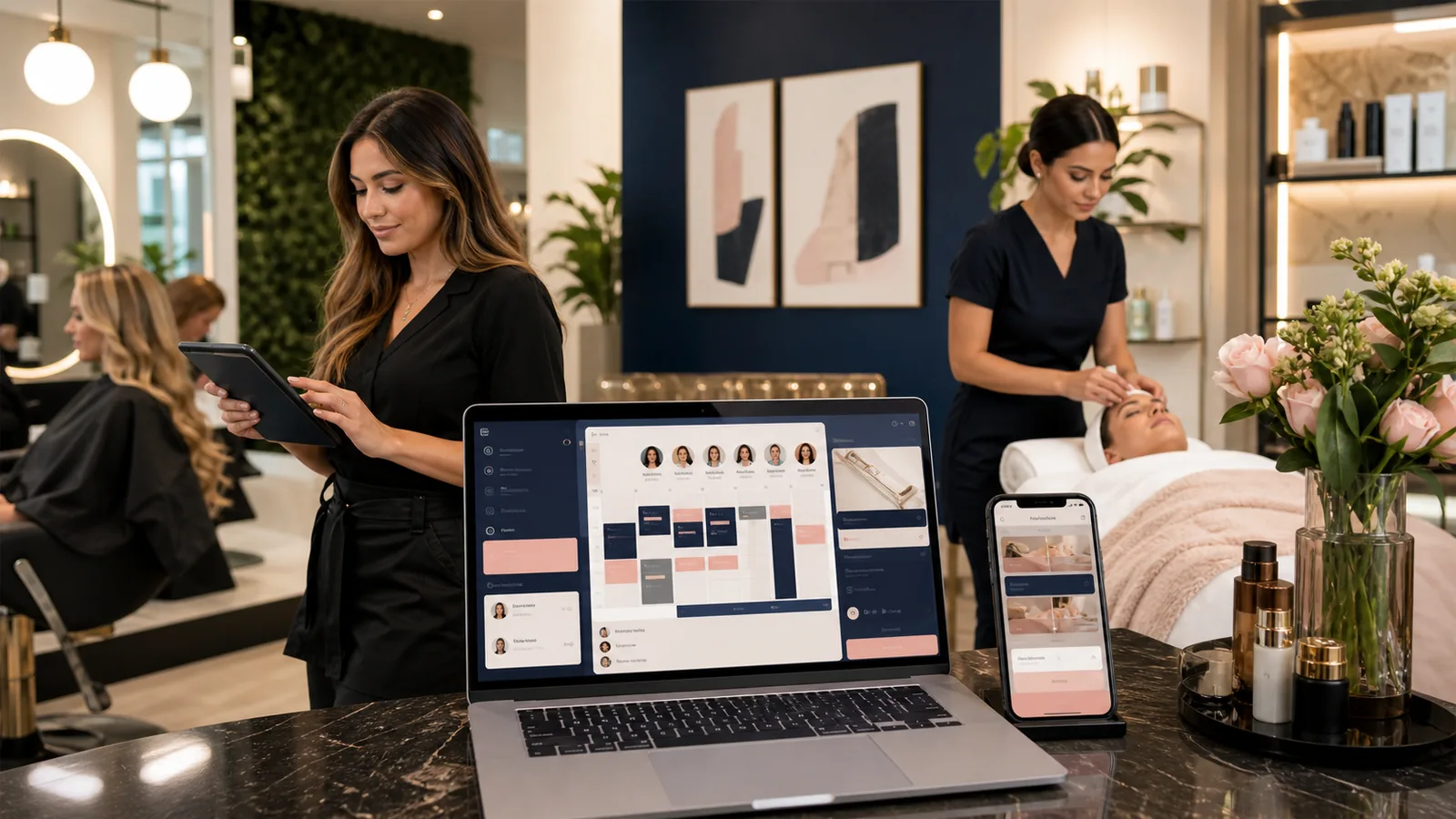 Salon and Med Spa Booking Website Cost: Services, Staff, and Payments